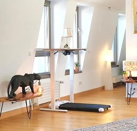 160M2 Penthouse In The City Centre With A Balcony And The City View Luxembourg 0*,
