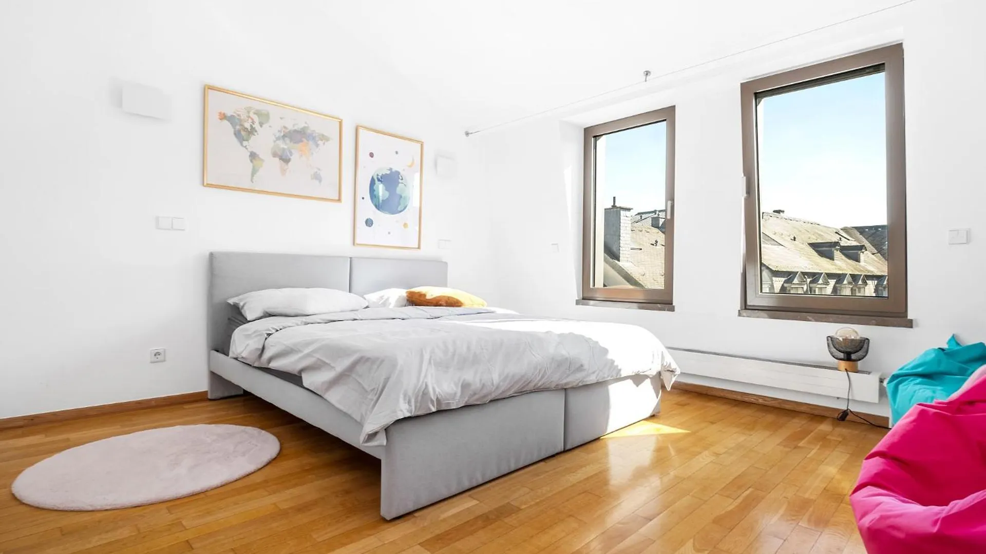 160M2 Penthouse In The City Centre With A Balcony And The City View Luxembourg 0*,  Luxembourg